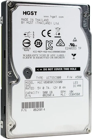 (NOT FOR HOME PC!) 900GB 10K SAS 2.5" 6Gb/s Server HDD Fits HP DL360 DL380 (NOT FOR HOME PC!) 900GB 10K SAS 2.5" 6Gb/s Server HDD Fits HP DL360 DL380