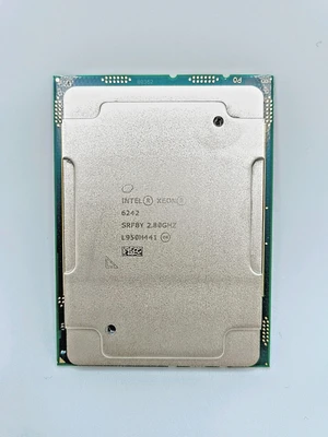 Intel Xeon Gold 6242 SR8FY 2.8GHz 22MB 16-Core LGA 3647 CPU / Processor Intel Xeon Gold 6242 SR8FY 2.8GHz 22MB 16-Core LGA 3647 CPU / Processor