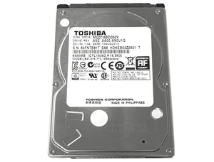 Toshiba 500GB 5400RPM 8MB Cache 9.5mm SATA 3.0Gb/s 2.5" Notebook Hard Drive Toshiba 500GB 5400RPM 8MB Cache 9.5mm SATA 3.0Gb/s 2.5" Notebook Hard Drive