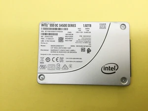 Intel DC S4500 Series 1.92TB 6Gbps 2.5" SATA SSD SSDSC2KB019T7 Health 90-99% Intel DC S4500 Series 1.92TB 6Gbps 2.5" SATA SSD SSDSC2KB019T7 Health 90-99%