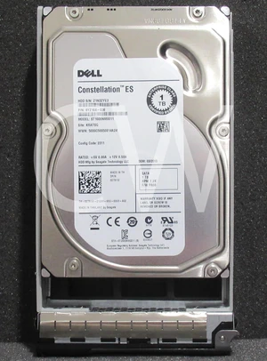 2T51W ST1000NM0011 DELL Constellation 1TB 7.2K 6G 64MB 3.5" SATA Hard Drive 2T51W ST1000NM0011 DELL Constellation 1TB 7.2K 6G 64MB 3.5" SATA Hard Drive