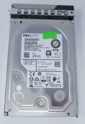 (NOT FOR HOME PC!) DELL 44YFV HUS728T8TAL5200 EMC 8TB 7.2K 12Gbps ENT SAS 3.5'' 512e HDD w/ Tray RF (NOT FOR HOME PC!) DELL 44YFV HUS728T8TAL5200 EMC 8TB 7.2K 12Gbps ENT SAS 3.5'' 512e HDD w/ Tray RF