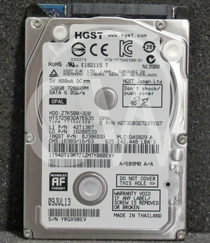 HTS725032A7E635 0J38653 HGST 320GB 7.2K RPM 6Gb/s 2.5" SATA LAPTOP Hard Drive HTS725032A7E635 0J38653 HGST 320GB 7.2K RPM 6Gb/s 2.5" SATA LAPTOP Hard Drive