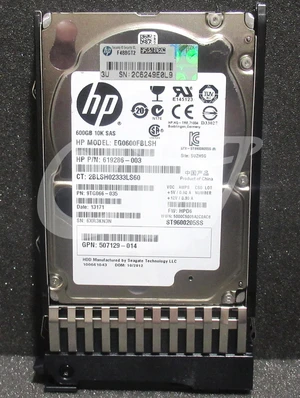 (NOT FOR HOME PC!) 581311-001 581286-B21 HP 600GB 10K RPM 6Gb/s 2.5" SAS SERVER HDD HARD DRIVE (NOT FOR HOME PC!) 581311-001 581286-B21 HP 600GB 10K RPM 6Gb/s 2.5" SAS SERVER HDD HARD DRIVE