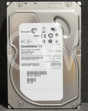 (NOT FOR HOME PC!) ST31000424SS Seagate ES 1TB 7.2K RPM 6Gb/s 3.5" SAS HDD Hard Drive (NOT FOR HOME PC!) ST31000424SS Seagate ES 1TB 7.2K RPM 6Gb/s 3.5" SAS HDD Hard Drive