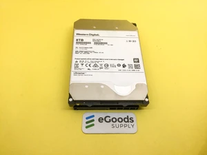 WD 8TB 7.2K RPM SATA 6Gb/s 256MB 3.5" 512e HDD HUH721008ALE600 WD 8TB 7.2K RPM SATA 6Gb/s 256MB 3.5" 512e HDD HUH721008ALE600
