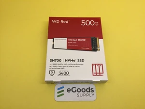 WD Red SN700 500GB NVMe PCIe Gen3 M.2 2280 Internal NAS SSD WDS500G1R0C WD Red SN700 500GB NVMe PCIe Gen3 M.2 2280 Internal NAS SSD WDS500G1R0C