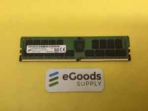 MICRON 32GB (1X32GB) 2RX4 PC4-2666V DDR4 SERVER MEMORY MTA36ASF4G72PZ-2G6E1 MICRON 32GB (1X32GB) 2RX4 PC4-2666V DDR4 SERVER MEMORY MTA36ASF4G72PZ-2G6E1