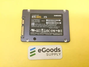 Samsung 870 QVO Series 8TB SATA III 2.5" Internal SSD MZ-77Q8T0 Samsung 870 QVO Series 8TB SATA III 2.5" Internal SSD MZ-77Q8T0