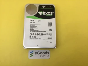 (NOT FOR HOME PC!) Seagate Exos X18 18TB 7200 RPM SAS 12Gb/s 3.5" Enterprise HDD ST18000NM004J (NOT FOR HOME PC!) Seagate Exos X18 18TB 7200 RPM SAS 12Gb/s 3.5" Enterprise HDD ST18000NM004J