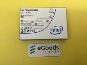 INTEL D5-P5316 Series 30.72TB NVME PCie 4.0 2.5" U.2 SSD SSDPF2NV307TZ INTEL D5-P5316 Series 30.72TB NVME PCie 4.0 2.5" U.2 SSD SSDPF2NV307TZ