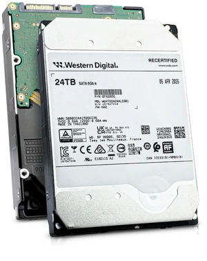 WD HC580 24TB WUH722424ALE601 0F62831 7.2K RPM SATA 6Gb/s 512e 512MB 3.5" HDD WD HC580 24TB WUH722424ALE601 0F62831 7.2K RPM SATA 6Gb/s 512e 512MB 3.5" HDD