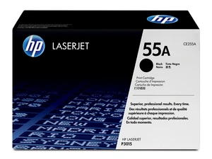 HP 55A Black Original LaserJet Toner Cartridge, ~6,000 pages, CE255A HP 55A Black Original LaserJet Toner Cartridge, ~6,000 pages, CE255A