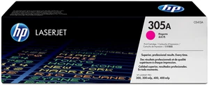 HP 305A Magenta Original LaserJet Toner Cartridge, ~2,600 pages, CE413A HP 305A Magenta Original LaserJet Toner Cartridge, ~2,600 pages, CE413A