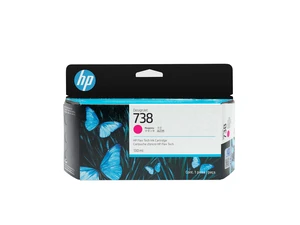 HP 738 130-ml Magenta DesignJet Ink Cartridge, 498N6A HP 738 130-ml Magenta DesignJet Ink Cartridge, 498N6A