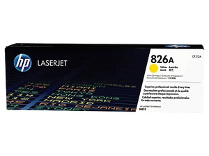 HP 826A Yellow Original LaserJet Toner Cartridge, ~31,500 pages, CF312A HP 826A Yellow Original LaserJet Toner Cartridge, ~31,500 pages, CF312A