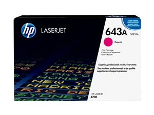 HP 643A Magenta Original LaserJet Toner Cartridge, ~10,000 pages, Q5953A HP 643A Magenta Original LaserJet Toner Cartridge, ~10,000 pages, Q5953A