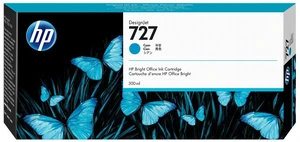 HP 727 300-ml Cyan DesignJet Ink Cartridge, F9J76A HP 727 300-ml Cyan DesignJet Ink Cartridge, F9J76A