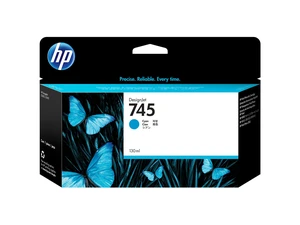HP 745 130-ml DesignJet Cyan Ink Cartridge, F9J97A HP 745 130-ml DesignJet Cyan Ink Cartridge, F9J97A