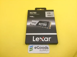 Lexar Internal SSD 4TB M.2 2280 PCIe Gen 4x4 NVMe SSD LNQ780X004T-RNNNG F/S Lexar Internal SSD 4TB M.2 2280 PCIe Gen 4x4 NVMe SSD LNQ780X004T-RNNNG F/S