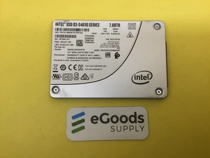 Intel D3-S4610 Series 7.68TB SATA 6Gb/s 2.5'' Internal SSD SSDSC2KG076T8 Intel D3-S4610 Series 7.68TB SATA 6Gb/s 2.5'' Internal SSD SSDSC2KG076T8