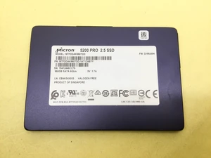 Micron 5200 PRO 960GB SATA 6Gbps 2.5'' Internal SSD MTFDDAK960TDD Micron 5200 PRO 960GB SATA 6Gbps 2.5'' Internal SSD MTFDDAK960TDD