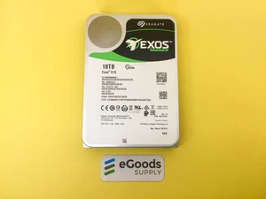(NOT FOR HOME PC!) Seagate Exos X18 18TB 7.2K SAS 12Gb/s 3.5in 512E/4KN HDD ST18000NM005J (NOT FOR HOME PC!) Seagate Exos X18 18TB 7.2K SAS 12Gb/s 3.5in 512E/4KN HDD ST18000NM005J