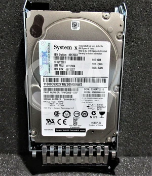 (NOT FOR HOME PC!) 9WG066-039 IBM ST600MM0066 600GB 10K RPM 6Gb/s 2.5" SAS SERVER HDD Hard Drive (NOT FOR HOME PC!) 9WG066-039 IBM ST600MM0066 600GB 10K RPM 6Gb/s 2.5" SAS SERVER HDD Hard Drive
