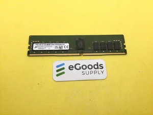 (NOT FOR HOME PC!) MTA18ASF2G72PDZ-3G2J3 Mciron 16GB(1x16GB) 2Rx8 PC4-3200A DDR4 ECC Server Memory (NOT FOR HOME PC!) MTA18ASF2G72PDZ-3G2J3 Mciron 16GB(1x16GB) 2Rx8 PC4-3200A DDR4 ECC Server Memory