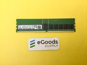 Samsung M321R4GA3EB2-CCP 32GB DDR5 PC5-6400B 2RX8 EC8 RDIMM MEMORY Samsung M321R4GA3EB2-CCP 32GB DDR5 PC5-6400B 2RX8 EC8 RDIMM MEMORY