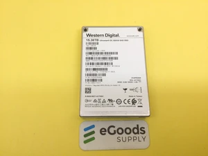 (NOT FOR HOME PC!) WD Ultrastar DC SS530 15.36TB SAS 12Gb/s 2.5in Enterprise SSD WUSTR1515ASS204 (NOT FOR HOME PC!) WD Ultrastar DC SS530 15.36TB SAS 12Gb/s 2.5in Enterprise SSD WUSTR1515ASS204