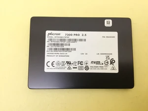 Micron 7300 PRO 1.92TB NVMe PCIe 3.0 2.5'' U.2 Internal SSD MTFDHBE1T9TDF Micron 7300 PRO 1.92TB NVMe PCIe 3.0 2.5'' U.2 Internal SSD MTFDHBE1T9TDF