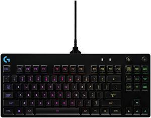 Logitech G Pro Mechanical Gaming Keyboard with 16.8 Million Color RGB Backlit