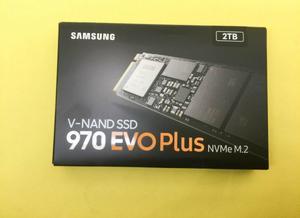 Samsung 970 EVO Plus 2TB PCIe NVMe M.2 Internal SSD MZ-V7S2T0B/AM  Open