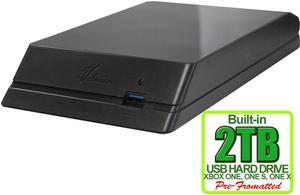 Avolusion HDDGear 2TB 2000GB USB 30 External XBOX ONE Gaming Hard Drive