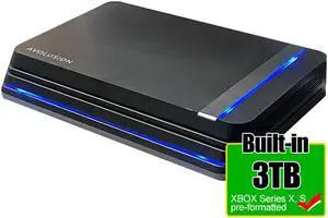 Avolusion HDDGear Pro X 3TB USB 3.0 External Gaming Hard Drive - XBOX Series X,S