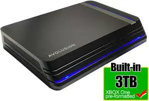 Avolusion HDDGear Pro X 3TB USB 3.0 External Gaming Hard(Xbox One X, S, 1st Gen)