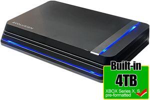 Avolusion HDDGear Pro X 4TB USB 3.0 External Gaming Hard Drive - XBOX Series X,S