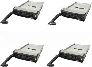 LOT of 4 Supermicro 3.5" to 2.5" Drive Bay Adapter Single Tray MCP-220-00043-0N - OEM LOT of 4 Supermicro 3.5" to 2.5" Drive Bay Adapter Single Tray MCP-220-00043-0N - OEM