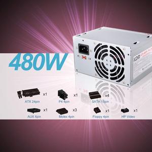 480W POWER SUPPLY Dell Dimension 4700 8200 8300 8400 F4284 Replace/50n.1