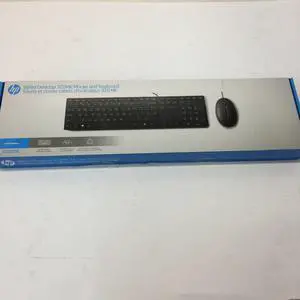 HP Wired 320MK Combo Mouse and Keyboard 9SR36AA#ABA [New]