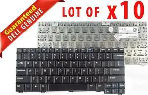 LOT 10 Dell Latitude 2100 2110 2120 US English Laptop Keyboard Black NW3XM U041P