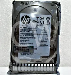 (NOT FOR HOME PC!) EG1200FDJYT HP Gen8/Gen9 1.2TB 10K 6Gb/s Dual Port Hot Swap 2.5" SAS Hard Drive