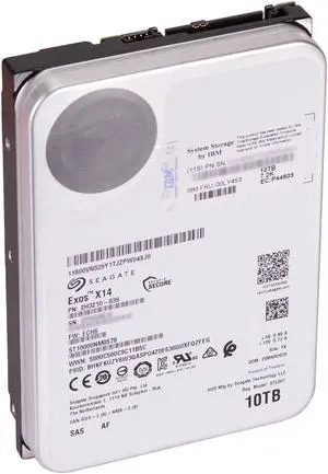 (NOT FOR HOME PC!) 10TB SAS 12Gb/s 256MB Seagate EXOS X14 ST10000NM0578 IBM 2H3210-039 - OEM