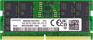 Samsung 16GB PC5-38400 DDR5 4800 MHz SODIMM Laptop Memory RAM (M425R2GA3BB0-CQK)