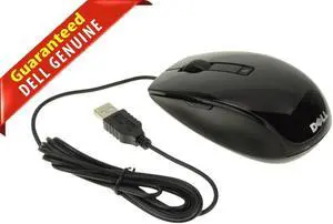 Lot of 10 OEM Dell  Black Premium 6Button USB Laser Scroll Mouse V7623 J660D