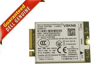 Dell Latitude E5270 DW5811E Mobile Broadband 4G WWAN Wireless Card EM7455 V8KN6