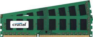 Crucial 8GB Kit 2x 4GB DDR3 1600 MHz PC3-12800 Desktop Memory RAM uDimm DDR3L