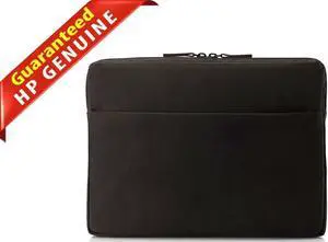 Genuine HP 13.3" Spectre Folio Sleeve Waxed Canvas, Black Fabric 5DC30AA#ABL