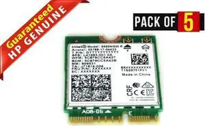 Lot of 5 OEM HP Chromebook 11 G7 2X2 INT JFP2 NV80 Intel Wireless WiFi Card wLAN